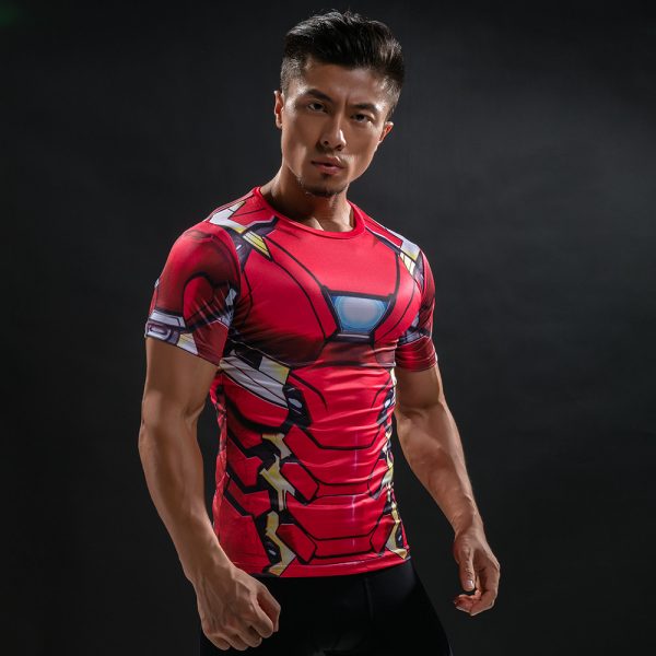 Iron Man Arc Reactor Compression Shirt