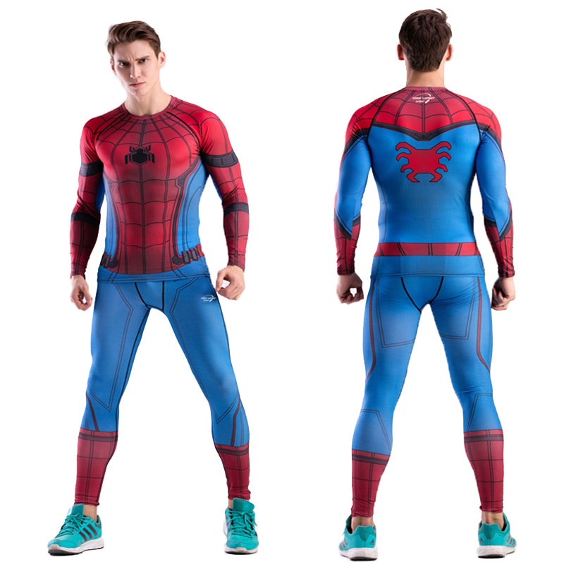 Spider-Man Large Icon Compression Shirt - Totally Superhero