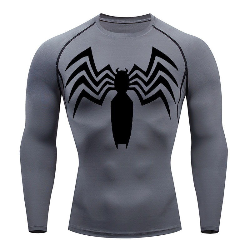 2099 Spider-Man Venom Long Sleeve Compression Shirts - Totally